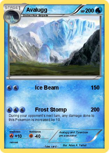 Pokemon Avalugg