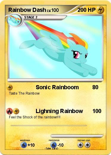Pokemon Rainbow Dash