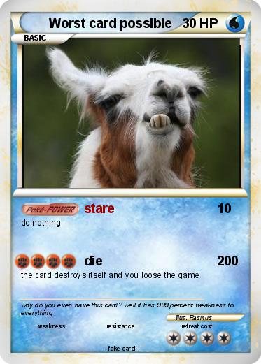 Pokemon Worst card possible