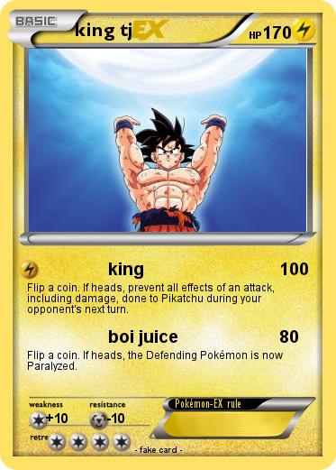 Pokemon king tj