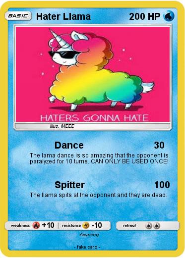 Pokemon Hater Llama