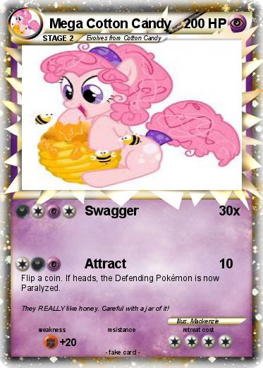 Pokemon Mega Cotton Candy