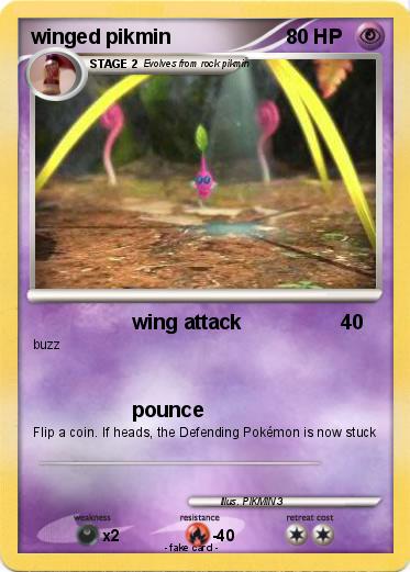 Pokemon winged pikmin