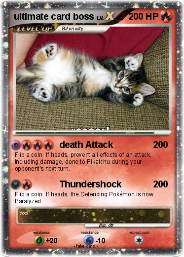 Pokemon ultimate card boss