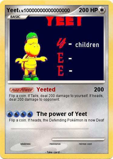 Pokemon Yeet