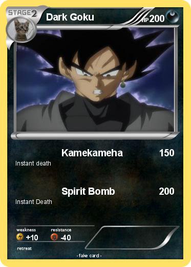 Pokemon Dark Goku