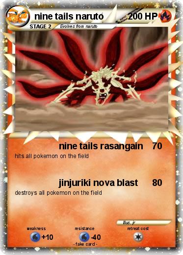 Pokemon nine tails naruto