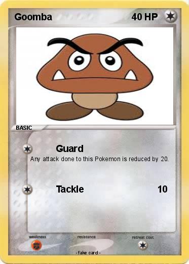 Pokemon Goomba