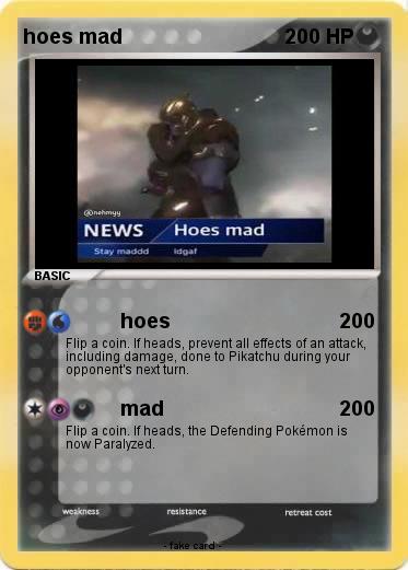 Pokemon hoes mad