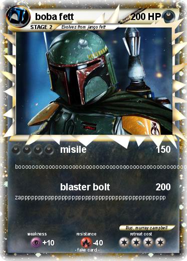 Pokemon boba fett