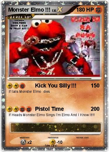 Pokemon Monster Elmo !!!