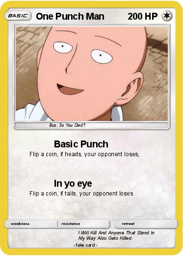 Pokemon One Punch Man