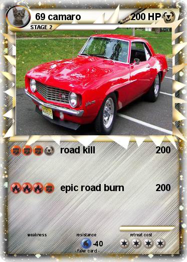Pokemon 69 camaro