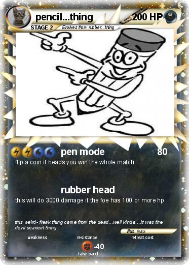 Pokemon pencil...thing
