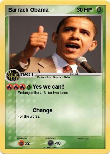 Pokemon Barrack Obama