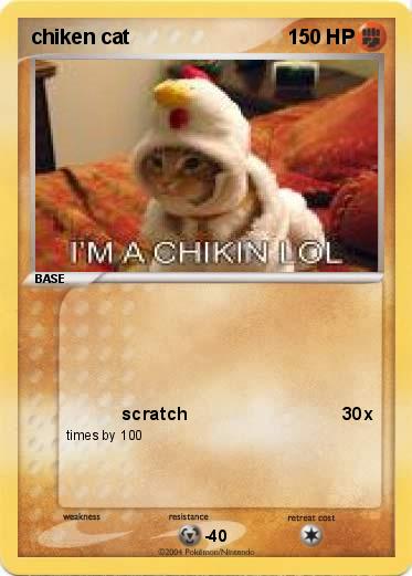 Pokemon chiken cat