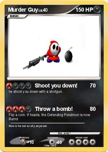 Pokemon Murder Guy