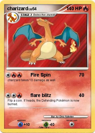 Pokemon charizard