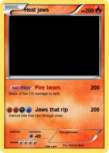 Pokemon Heat jaws
