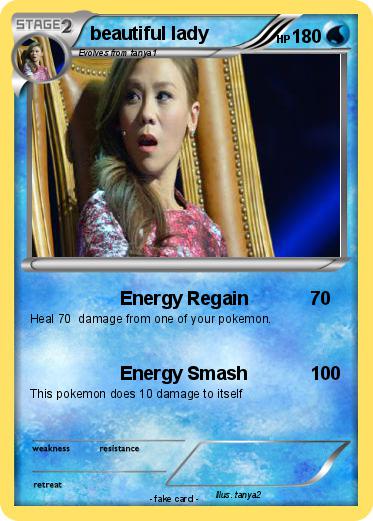 Pokemon beautiful lady