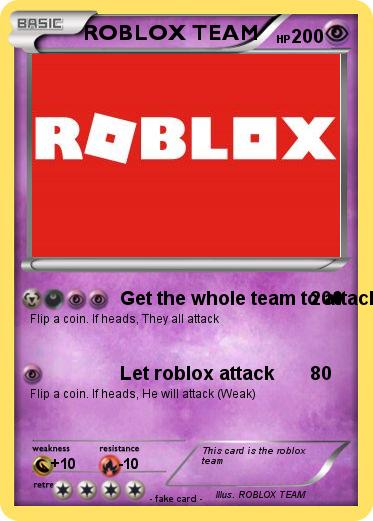 Pokemon ROBLOX TEAM