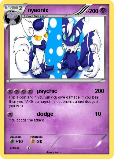 Pokemon nyaonix