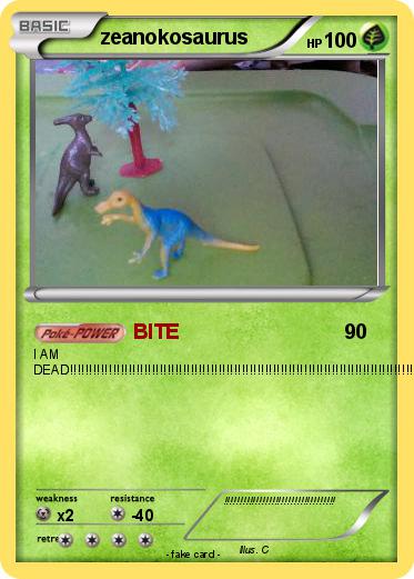 Pokemon zeanokosaurus