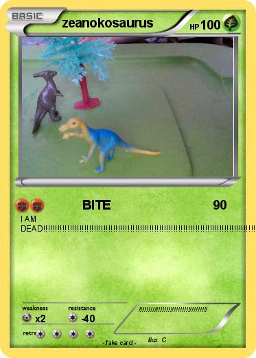 Pokemon zeanokosaurus