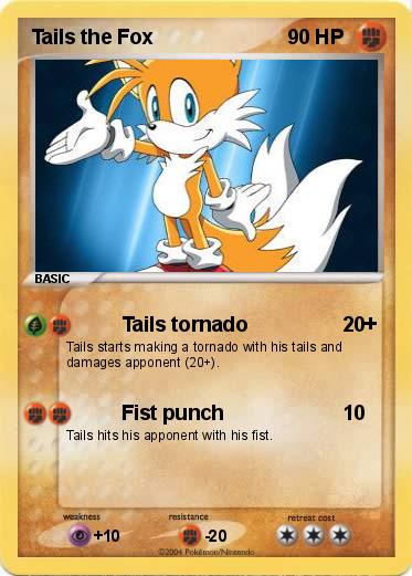 Pokemon Tails the Fox