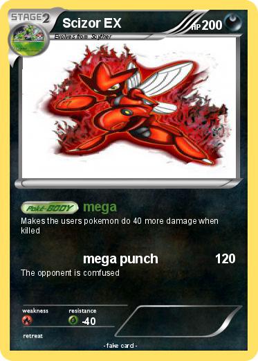 Pokemon Scizor EX