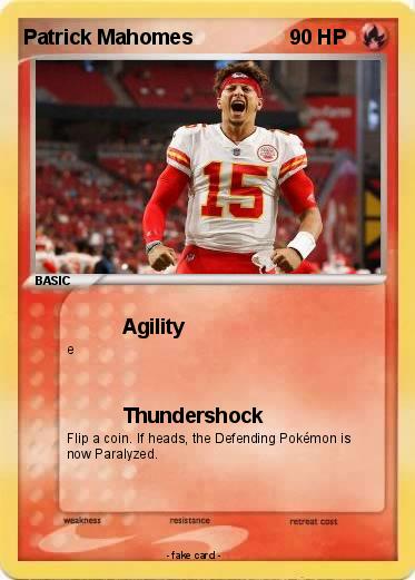 Pokemon Patrick Mahomes