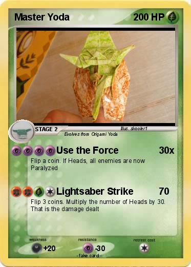 Pokemon Master Yoda