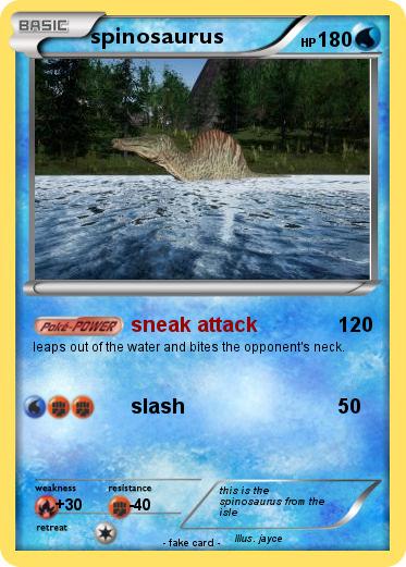 Pokemon spinosaurus