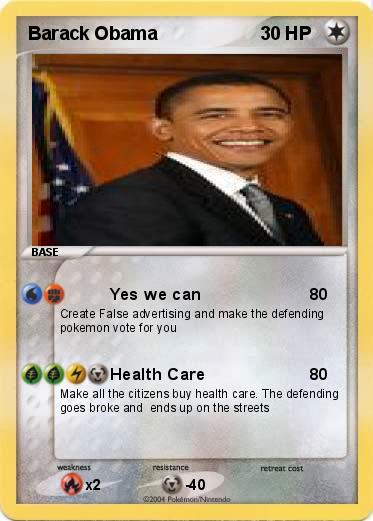Pokemon Barack Obama