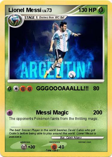 Pokemon Lionel Messi