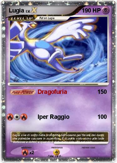Pokemon Lugia