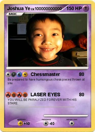 Pokemon Joshua Ye