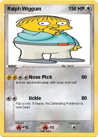 Pokemon Ralph Wiggum