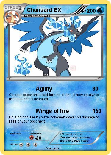 Pokemon Chairzard EX