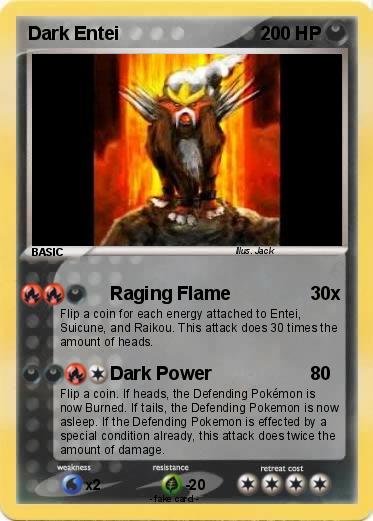 Pokemon Dark Entei