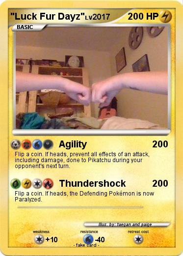 Pokemon "Luck Fur Dayz"