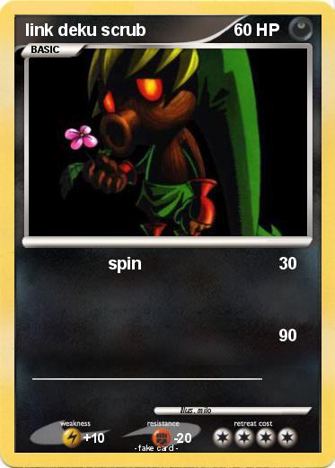 Pokemon link deku scrub