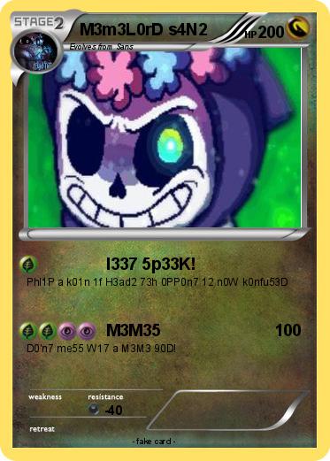 Pokemon M3m3L0rD s4N2