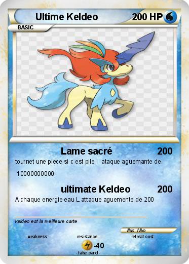 Pokemon Ultime Keldeo
