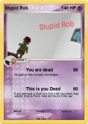 Pokemon Stupid Rob