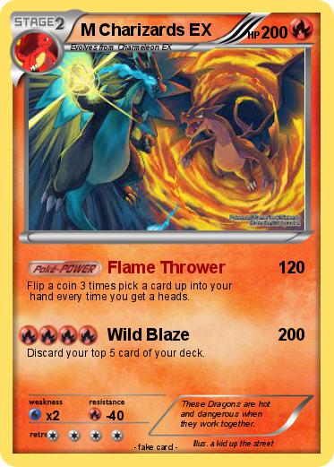 Pokemon M Charizards EX