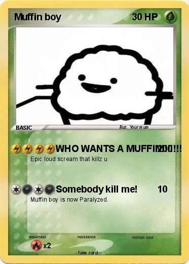 Pokemon Muffin boy
