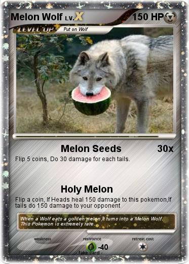 Pokemon Melon Wolf