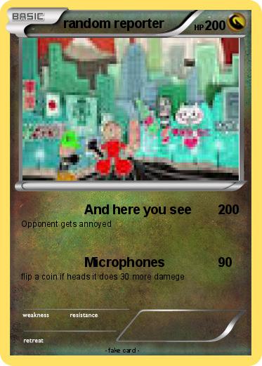 Pokemon random reporter