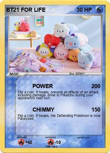 Pokemon BT21 FOR LIFE